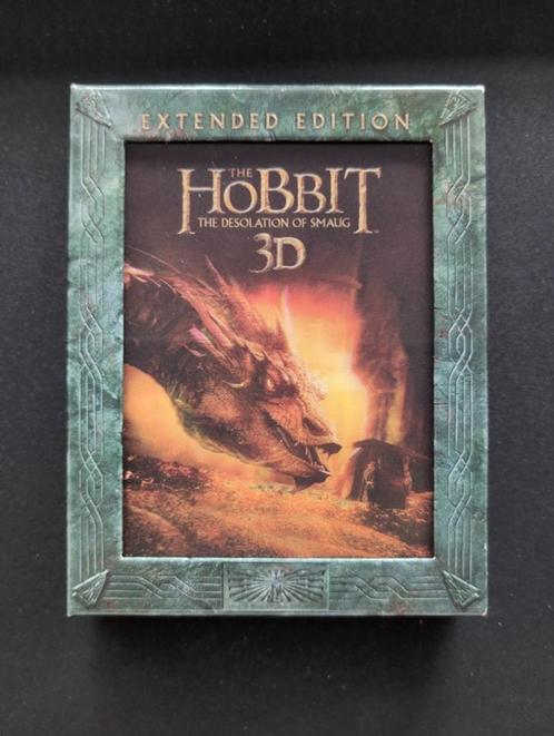 The Hobbit - La désolation de Smaug 3D Extended Edition, CD & DVD, Blu-ray, Comme neuf, Science-Fiction et Fantasy, 3D, Enlèvement ou Envoi