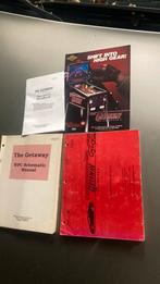 Flipperkast getaway manual set + flyer, Verzamelen, Automaten | Flipperkasten, Ophalen of Verzenden, Flipperkast