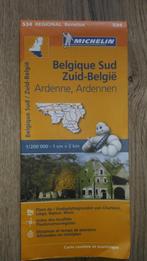 Carte Michelin Belgique Sud, Comme neuf, Autres types, Enlèvement ou Envoi, Benelux