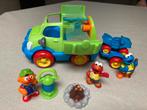Sesamstraat auto met aanhangwagen + quad, Kinderen en Baby's, Speelgoed |Speelgoedvoertuigen, Ophalen of Verzenden, Zo goed als nieuw