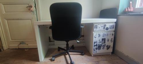 Bureau + chaise, Maison & Meubles, Bureaux, Utilisé, Bureau, Enlèvement