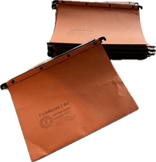 Oblique hangmappen voor AZO laden 330 mm (A4), Zakelijke goederen, Kantoor en Winkelinrichting | Kantoorartikelen, Ophalen of Verzenden