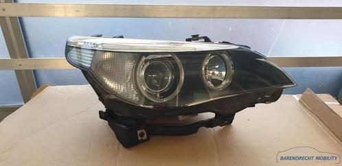 Xenon koplamp BMW 5 serie E60 / E61 rechts Led Angel eyes pa, Auto-onderdelen, Verlichting, BMW, Gebruikt