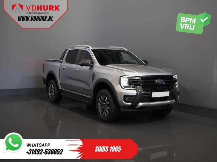 Ford Ranger Ford Ranger Wildtrak 2.3 PHEV Double Cab 4x4/ B&, Auto's, Ford, Bedrijf, Ranger, 4x4, ABS, Adaptive Cruise Control