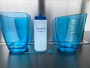 Bombay Sapphire ijsemmers shaker en roerstokje beschikbaar voor biedingen