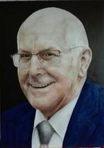 EIGEN OLIEVERFSCHILDERIJ   ZELFPORTRET, Antiek en Kunst, Ophalen