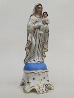 Mooi beeld in porselein - Maria met Jezuskind - 19de eeuw, Antiek en Kunst, Antiek | Religieuze voorwerpen, Ophalen of Verzenden