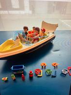 Playmobil zwarte speedboot 4862, Kinderen en Baby's, Speelgoed | Playmobil, Ophalen, Zo goed als nieuw, Complete set