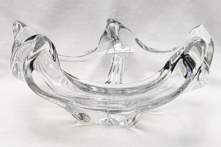 DAUM vintage fruitschaal design., Antiek en Kunst, Antiek | Glaswerk en Kristal, Ophalen of Verzenden