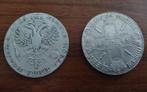 2 Russische munten zilver 1724 en 1725, Postzegels en Munten, Ophalen of Verzenden, Munten