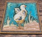 'cloisonné keramische tegels'., Antiek en Kunst, Ophalen of Verzenden