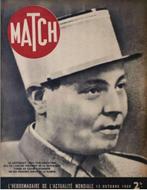 Paris-Match 1939, Enlèvement ou Envoi, 1920 à 1940, Journal ou Magazine