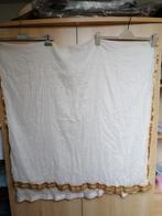 foulard sjaal wit goud, Kleding | Dames, Mutsen, Sjaals en Handschoenen, Ophalen of Verzenden, Zo goed als nieuw, Sjaal