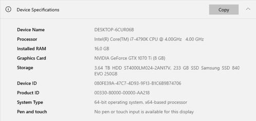 Gaming-pc - i7-4790K - GTX1070 Ti - 16 Gb, Computers en Software, Desktop Pc's, Gebruikt, 4 Ghz of meer, HDD, SSD, 16 GB, Met videokaart