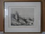 Antieke prent Maastricht Maestricht Alexandre Schaepkens, Antiek en Kunst, Kunst | Litho's en Zeefdrukken, Ophalen of Verzenden