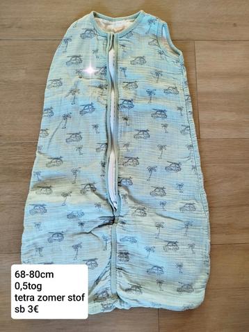 Verschillende slaapzakken van 0-100cm beschikbaar voor biedingen