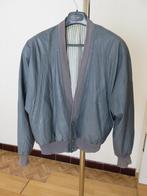 Lederen zomer herenvest, Kleding | Heren, Ophalen, Gedragen, Maat 48/50 (M), Grijs