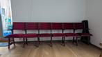 Bioscoopstoelen - Bioscoopstoelen, Huis en Inrichting, Stoelen, Ophalen, Vintage, Hout, Vijf, Zes of meer stoelen