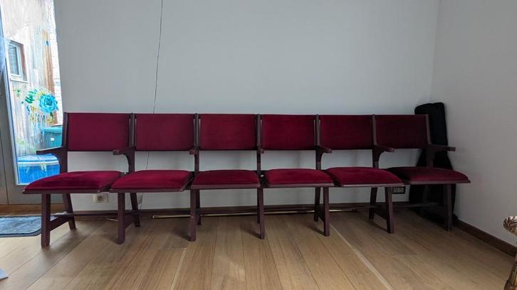 Siège Cinéma - Cinéma Seats, Maison & Meubles, Chaises, Cinq, Six Chaises ou plus, Bois, Autres matériaux, Rouge, Enlèvement