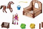 PLAYMOBIL Shagya Arab avec box pour chevaux — 5518, Enlèvement ou Envoi, Comme neuf, Ensemble complet