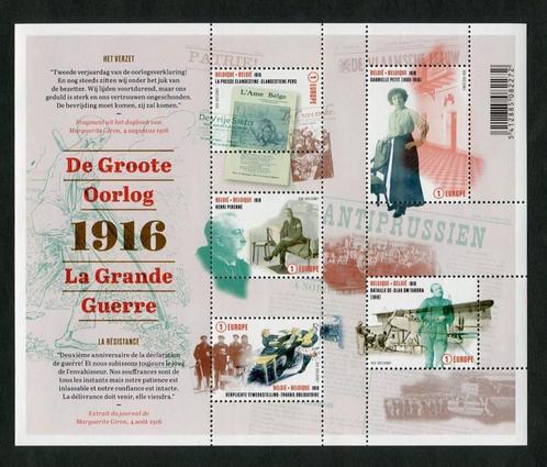 BL236 Postzegels De Groote Oorlog - Het Verzet (Europa), Postzegels en Munten, Postzegels | Europa | België, Frankeerzegel, Europa
