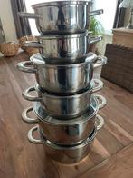 BERGHOFF kookpotten 6 stuks, Huis en Inrichting, Keuken | Potten en Pannen, Ophalen, Zo goed als nieuw