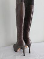 111C* SAN MARINA sexy bottes tout cuir bronze (38), Comme neuf, Autres couleurs, Envoi, Bottes hautes