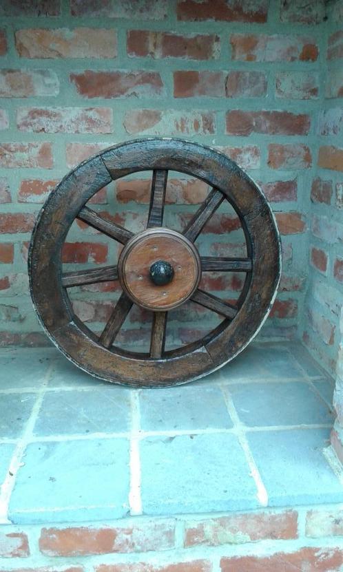 oude karrewiel, Antiek en Kunst, Curiosa en Brocante, Ophalen
