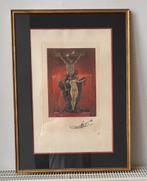 Felicien Rops- tres rare avec remarque, Enlèvement