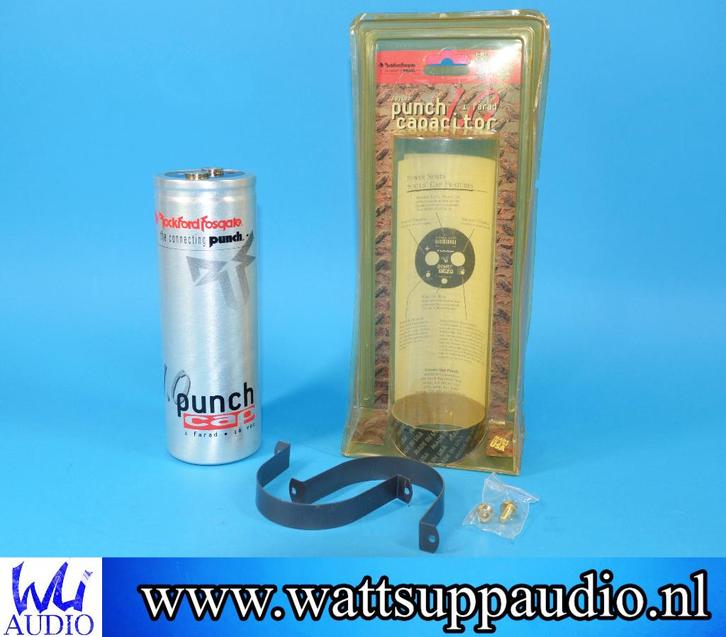 Rockford Fosgate The Connecting Punch CP7400 Condensator, Auto diversen, Autospeakers, Gebruikt, Ophalen of Verzenden