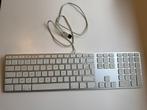 bekabeld toetsenbord apple, Computers en Software, Gebruikt, Azerty, Ophalen of Verzenden, Apple