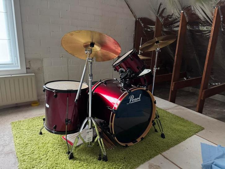 Pearl Drum Forum Series, Muziek en Instrumenten, Drumstellen en Slagwerk, Zo goed als nieuw, Pearl, Ophalen