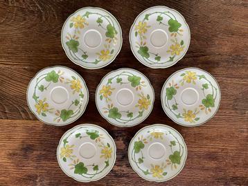 7 Schoteltjes Villeroy en Boch Geranium  beschikbaar voor biedingen