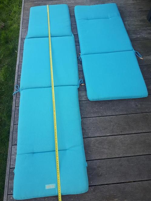Coussin matelas transat convient modèle transatlantique teck, Tuin en Terras, Tuinmeubel-accessoires, Zo goed als nieuw, Ophalen