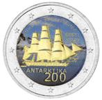 2 euros Estonie 2020 Antarctique colorée, Timbres & Monnaies, Monnaies | Europe | Monnaies euro, 2 euros, Estonie, Enlèvement ou Envoi