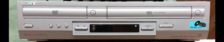 SONY Lecteur DVD + VHS Combo – PAL/SECAM – Avec Télécommande, CD & DVD, VHS | Film, Comme neuf, Enlèvement