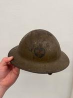 Wo1 US helm 33ste infanterie Divisie (Meuse-Argonne), Verzamelen, Militaria | Algemeen, Ophalen of Verzenden