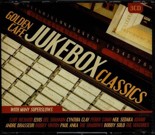 3CD Golden Café Jukebox Classics, CD & DVD, CD | Compilations, Comme neuf, Enlèvement ou Envoi