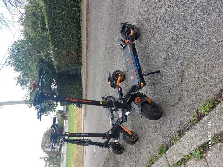 Kukirin g2 master g2 pro, Fietsen en Brommers, Steps, Gebruikt, Elektrische step (E-scooter), Ophalen