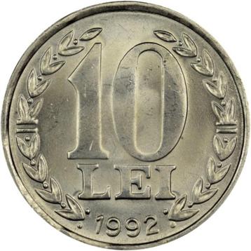 Roemenië 10 lei, 1992