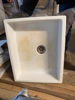 uitgietbak lavabo voor garage, Doe-het-zelf en Bouw, Sanitair, Ophalen, Gebruikt, Steen