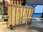 Hout kar - platen kar, Ophalen, Gebruikt