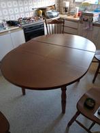 Keuken tafel met vijf stoelen, Antiek en Kunst, Ophalen