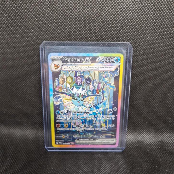 Vaporeon EX Prismatic Evolutions NearMint, Hobby & Loisirs créatifs, Jeux de cartes à collectionner | Pokémon, Enlèvement ou Envoi