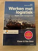 Ad van Goor - Werken met logistiek, Comme neuf, Enlèvement ou Envoi, Ad van Goor; Hessel Visser