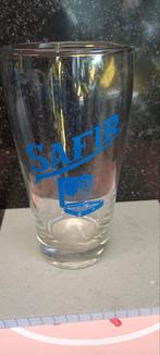 Oud bierglas Safir Aalst br de Gheest, Ophalen of Verzenden, Zo goed als nieuw, Bierglas