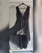 T.46 cocktailjurk „Vizon”, Verzenden, Zwart, Maat 46/48 (XL) of groter, Vizon