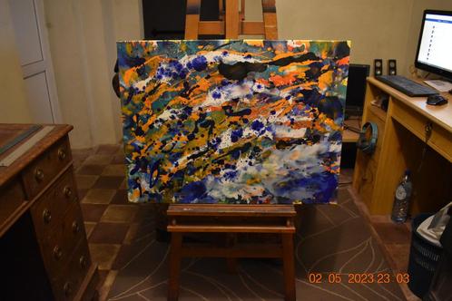Abstract schilderij Serie No (22), door Joky Kamo Original O, Antiek en Kunst, Kunst | Schilderijen | Abstract, Ophalen