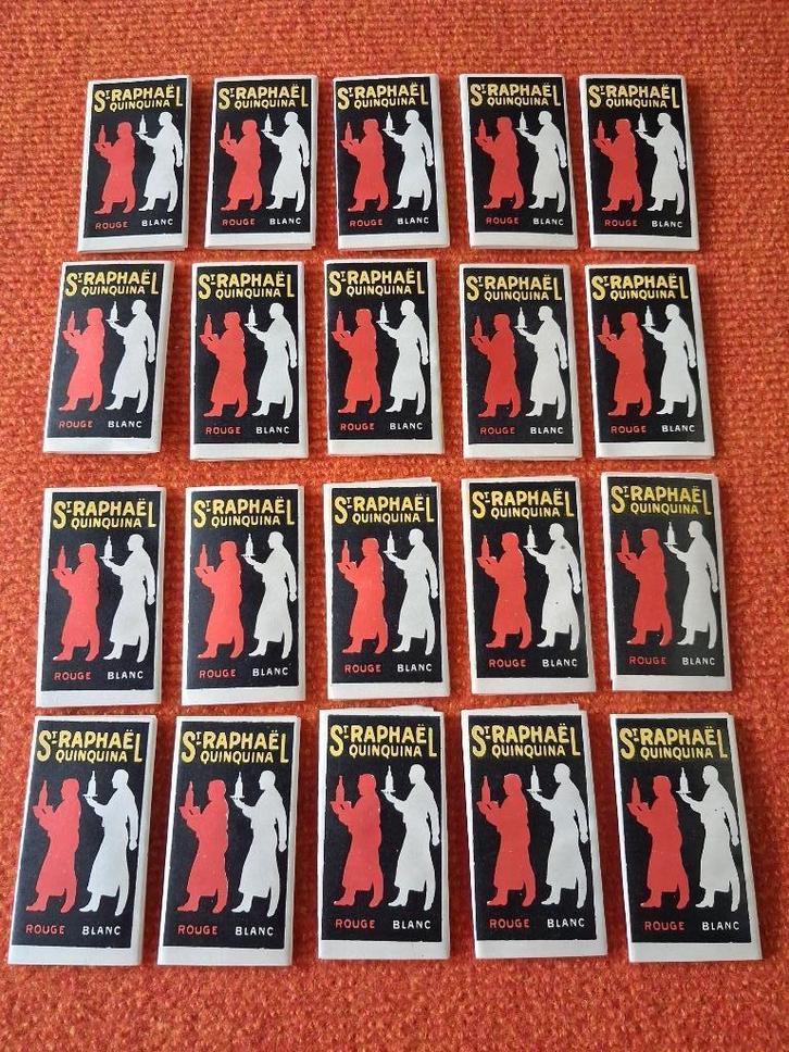 ST RAPHAEL...20 stuks oude ongebruikte sigarettenblaadjes, Verzamelen, Rookartikelen, Aanstekers en Luciferdoosjes, Zo goed als nieuw