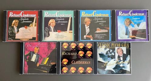 7 CD's Richard Clayderman., CD & DVD, CD | Instrumental, Comme neuf, Enlèvement ou Envoi